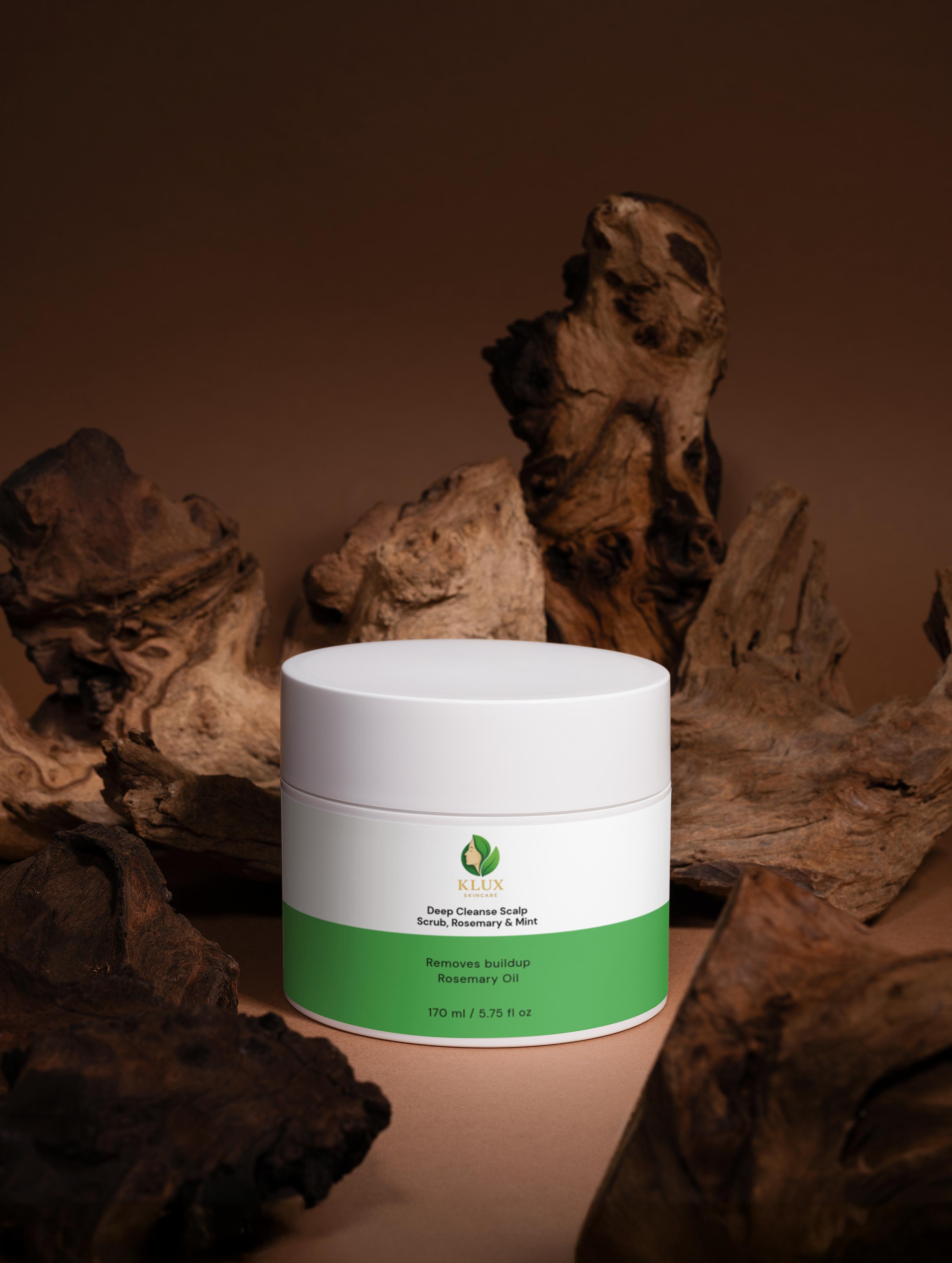 Deep Cleanse Scalp Scrub, Rosemary & Mint