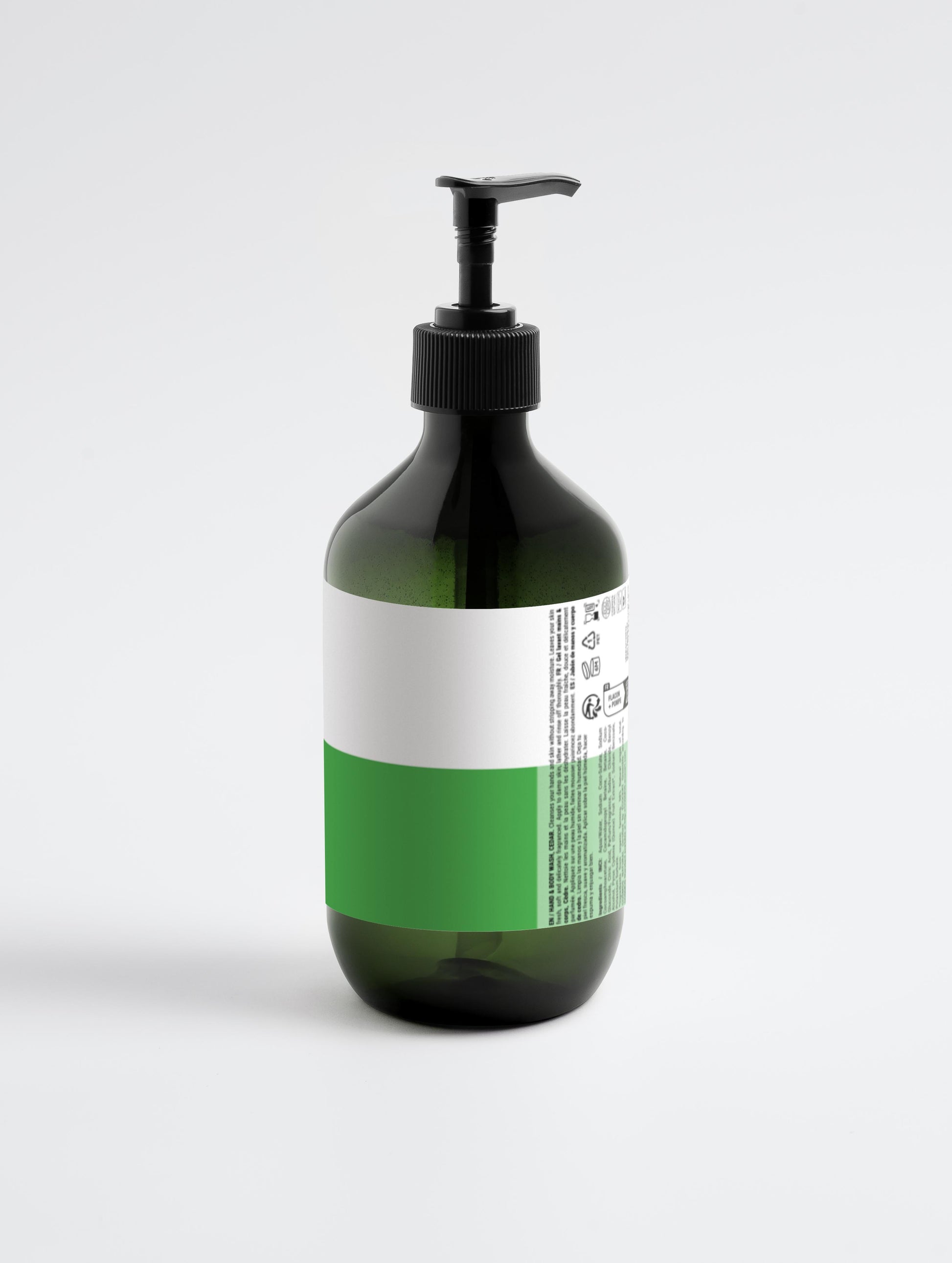Hand & Body Wash, Peppermint & Dark Cedar